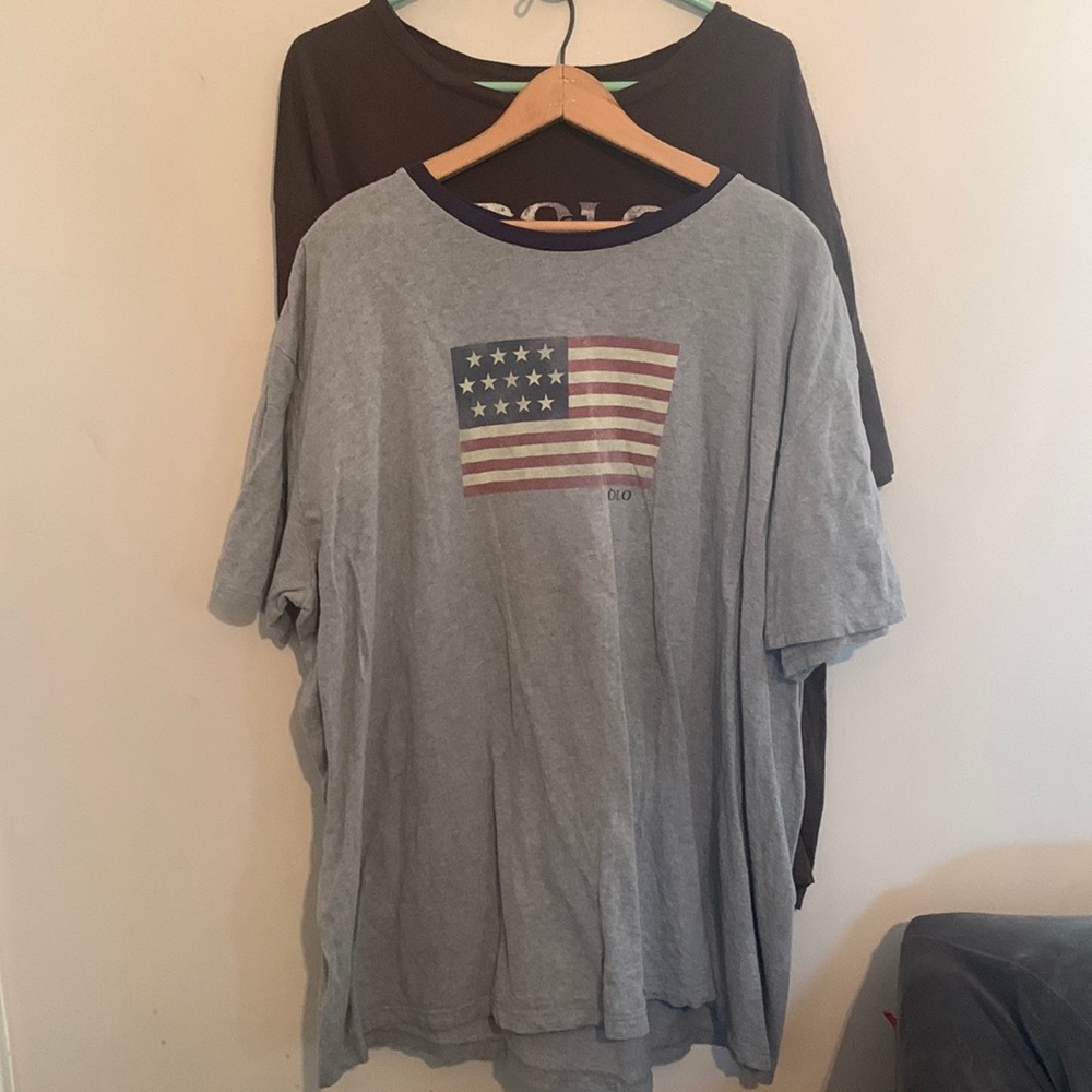 2 men’s Polo by Ralph Lauren T-Shirts both XXL